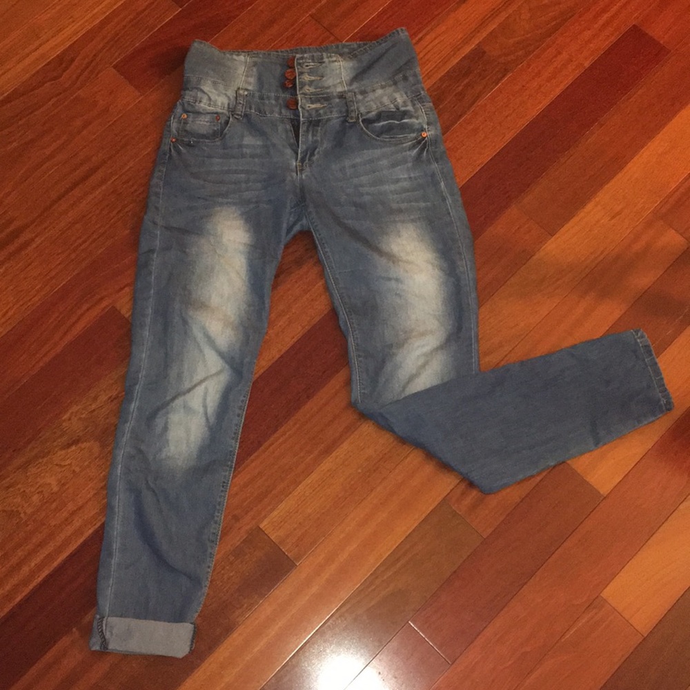 HIGH WAISTED Indigo Rein JEANS